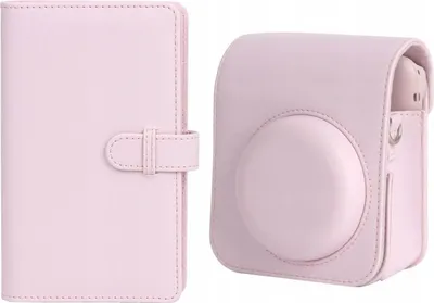 Productafbeelding van Foderaal/hoesje voor de Fuji INSTAX Mini 12 + ALBUM 108 foto's / Roze