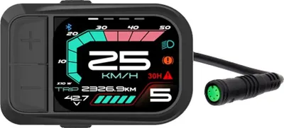 Obrázok produktu pre Súpravy na prestavbu elektrických bicyklov, HDMI displej, stredný zdvihový pohonný motor, 580C Bluetooth