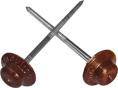Produktbild von Onduline Dachnägel Nägel für Dachplatten Wandplatten 65 mm Kopf rund rot 100 Stk.