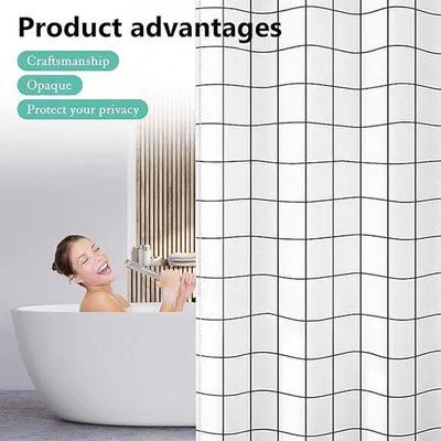 Obrázek produktu pro Sprchový závěs 180 x 150 cm