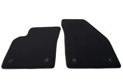 Produktbild von 2er Set vorne Fußmatten Volvo S40 V50 C30 Matten Set in Original Qualität Automatten schwarz