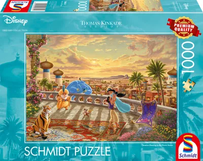 Immagine prodotto di SCHMIDT Puzzle Disney: Jasmine e Aladdin 1000 pezzi