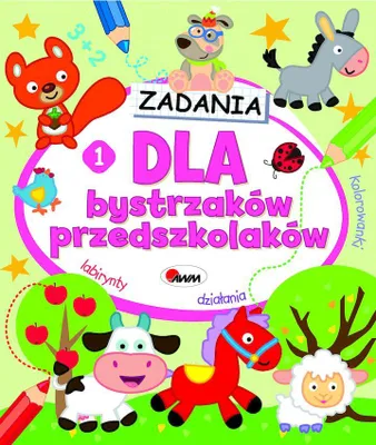 Productafbeelding van Kinder- und Jugendbücher / Zadania dla bystrzaków przedszkolaków 1 - Jolanta Czarnecka / Awm