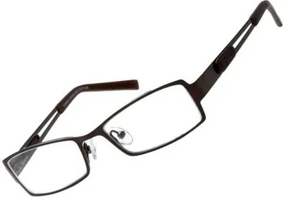 Produktbild von Fossil Korrektionsfassung Brille Metall Braun 47/17/130 - OF4035200