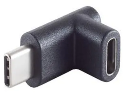 Produktbild von Adapter, USB 3.1 Typ C Stecker / Typ C Buchse, 90°