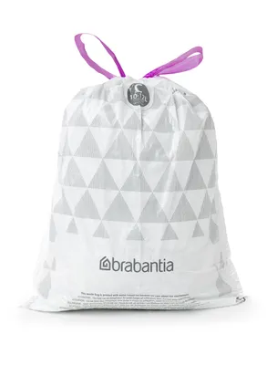 Image de BRABANTIA Sacs poubelle emballage distributeur 12 l (C) 40 pièces