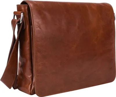 Produktbild von LEONHARD HEYDEN Umhängetasche Schultertasche mit Laptopfach Cambridge Shoulder Bag Cognac braun