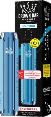 Produktbild von Al Fakher 600 Akkuträger – wiederaufladbarer Akku für 2-ml Pods, kompatibel mit Elfbar-ähnlichen Steckpods, 500 mAh, USB-C