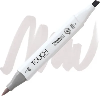 Obrázek produktu pro Lihová fixa TOUCH oboustranná Brush & Chisel, WG0.5 Warm grey