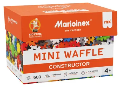 Produktbild von MARIOINEX Mini-Waffel-Bausteine Konstrukteur 500 Teile
