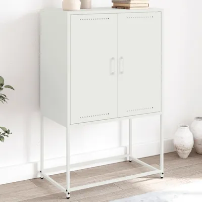 Obrázok produktu pre Maison Exclusive - TV stolík biely 68x39x60,5 cm oceľ