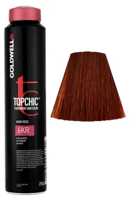 Produktbild von Goldwell Topchic The Reds, Rot, 6KR, Pomegranate, Unisex, 250 ml, Alle Haare