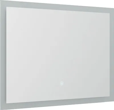 Produktbild von Spiegel 80x53cm mit LED Beleuchtung, Badspiegel, Touch Bedienung