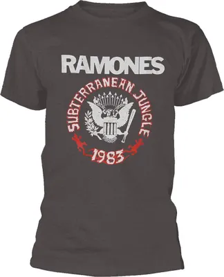 Obrázok produktu pre Ramones Subterranean Jungle Charcoal Grey XL Tričko