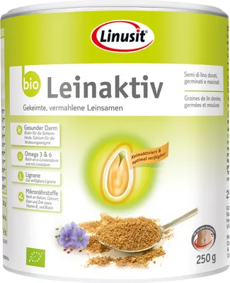Produktbild von Linusit Leinaktiv bio, 250 g PUL