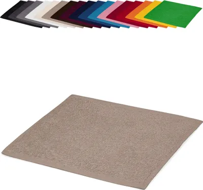 Produktbild von Seiftuch 30x30 cm Waschlappen Seifhandtuch 100% Baumwolle, Farbe: Beige