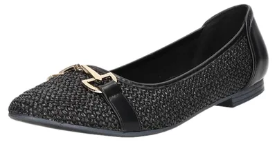 Produktbild von living UPDATED Damen-Ballerina Schwarz, Farbe:schwarz, EU Größe:42