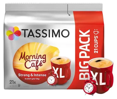 Obrázek produktu pro Tassimo Morning Café Big Pack | 21 XL, Kávové kapsle