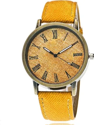 Produktbild von Elegante Zero Uhr in Gelb - Stilvolle Uni Uhr für Damen und Herren KP14718