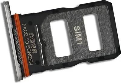 Produktbild von Xiaomi Poco F6 – Dual SIM-Kartenhalter – Original – Grau