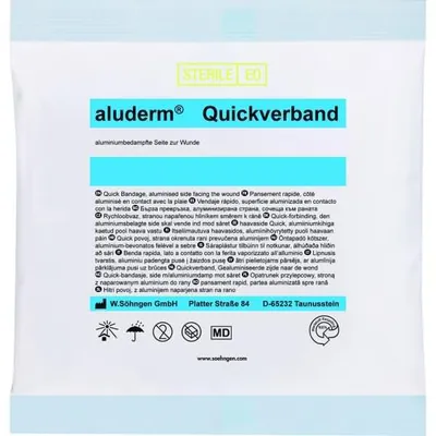 Produktbild von Quickverband aluderm klein