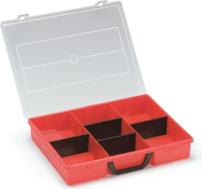 Produktbild von TANOS variable Sortimentbox rot für T-Loc V
