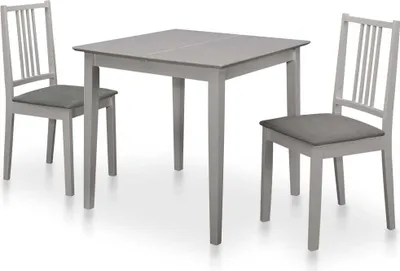 Obrázek produktu pro 3dílný jídelní set MDF šedý