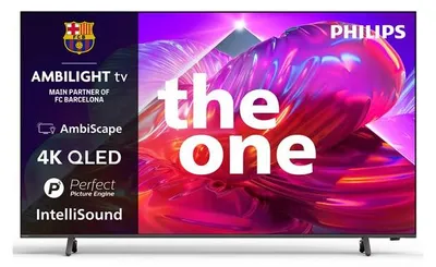 Produktbild von Philips Ambilight 75PQS9001/12, 190,5 cm (75"), 3840 x 2160 Pixel, QLED, Smart-TV, WLAN, Grau