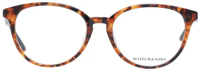 Produktbild von Scotch & Soda SS3007 Brillenfassung Damen Azetat Braun 53-17-135