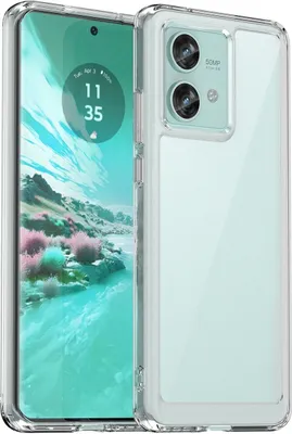 Produktbild von Mobigear Crystal Durchsichtig  Motorola Edge 40 Neo Hülle Hardcase Backcover - Transparent