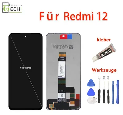 Produktbild von Für Xiaomi Redmi 12 3053RN02A 23053RN02Y 23053RN02I LCD Display Touchscreen Bildschirm