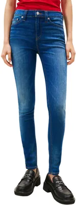 Productafbeelding van Tommy Jeans dames jeans, model Nora, skinny fit, blauw (medium denim), maat 34W/34L