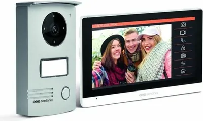 Zdjęcie produktu dla Inteligentny wideodomofon SCS SENTINEL VisioDoor 7+ 7" biały