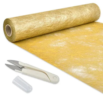 Produktbild von Wiederverwendbare Tischläufer in Gold für festliche Dekoration