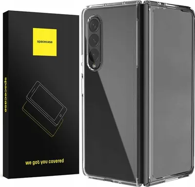 Immagine prodotto di Custodia in silicone SPACECASE Custodia trasparente per Galaxy Z Fold 4 Trasparente
