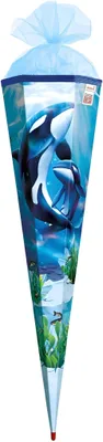 Produktbild von Roth Motiv-Schultüte, Orcas, 85 cm