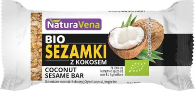 SEZAMKI Z KOKOSEM BIO 27 g - NATURAVENA