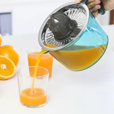 Produktbild von Cecotec elektrische Zitrusentsafter ZitrusEasy - Leistung 40 W, 1 Liter Kanne, BPA Free, doppelte Drehrichtung, Doppelkegel und Staubschutz