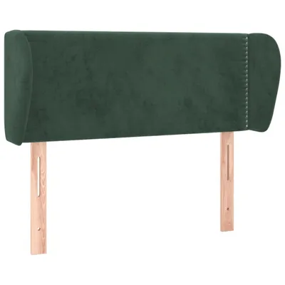 Immagine prodotto di vidaXL Testiera con orecchie verde scuro 83x23x78/88 cm in velluto