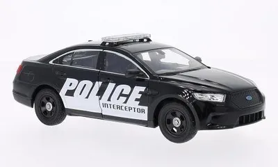 Produktbild von Welly WEL24045-BLACK - 1/24 / Ford Interceptor, Police - Neu