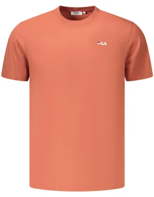 Produktbild von Herren T-Shirt Rot: Kurzarm, Regular Fit, Logo, Baumwolle