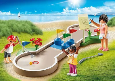 Image de PLAYMOBIL family fun 70092 mini-golf
