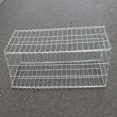 Produktbild von Gabione Mauersteinkorb Metallkorb 100x100x30 cm Sichtschutz Steinkorb TopMulti