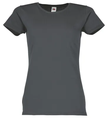 Produktbild von Fruit of the Loom Ladies Iconic 150 T-Shirt Farbe: graphit Größe: S