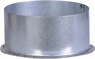 Produktbild von FireFix Ofenrohr Kapselkniedeckel Ø 100 mm, feueraluminiert