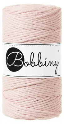 Produktbild von Pastel Pink Macramee Kordel 3mm 100m