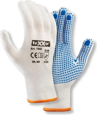Immagine prodotto di 12 paia di guanti in NYLON a maglia fine taglia 11