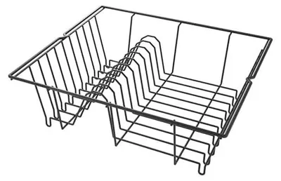 Productafbeelding van METALTEX 321640000 Lipsia LAVA afwasmand 36 x 33 cm, TouchTherm / Serviesmand / Afdruiprek