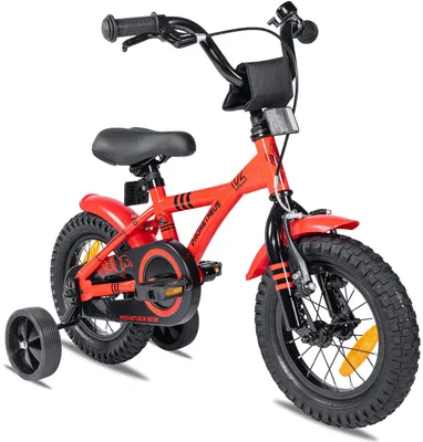 Produktbild von Kinderfahrrad 12 Zoll - Fahrrad für Jungen und Mädchen mit Stützrädern