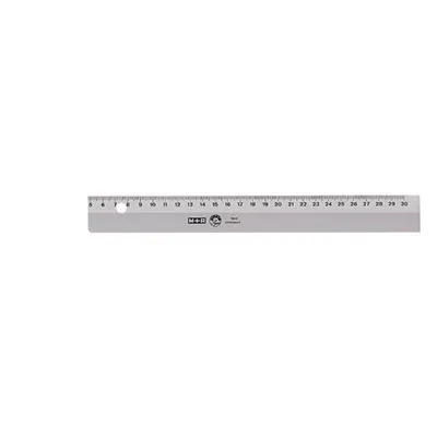 Produktbild von Möbius+Ruppert 1030 - 0000, Schreibtisch-Lineal, Polystyrene, Transparent, cm, 300 mm, 1 Stück(e)